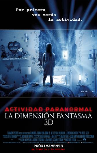Actividad Paranormal: La Dimensión Fantasma (2015) poster